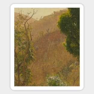 Landscape IV by Frederic Edwin Church Magnet